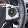 Car Steering Wheel switch button control ABS Matte Accessories Sticker for Honda CRV CR-V 2012 13 14 15 2016 Trim Cover 2pcs