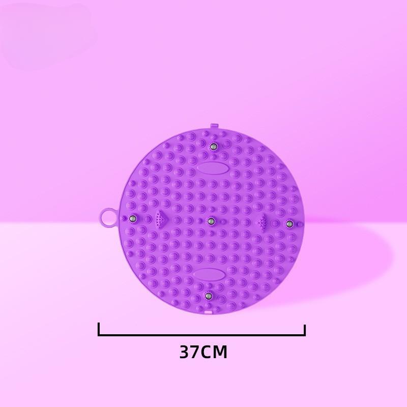 

Пальцевая прижимная доска Массажное колесо Подушечка для массажа подошвы стопы Чрезвычайно болезненная подошва стопы Подушечка для стопы Прижимная доска для пальцев ног Purple -37CM