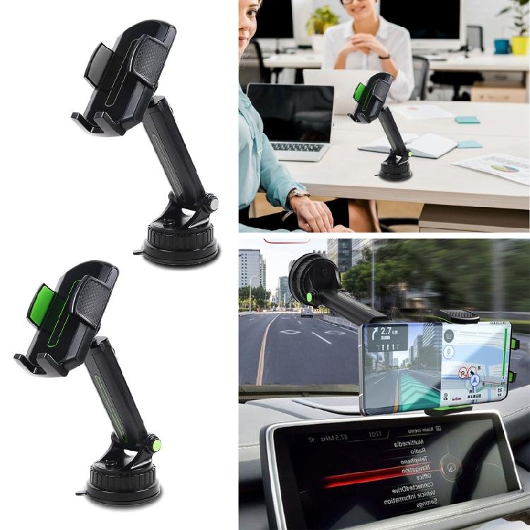 Phone Holder Universal Dashboard Mount Stand for Safe Effortless Drive Sturdy