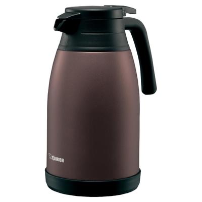 Zojirushi Thermoskanne Edelstahl Weiter Mund Edelstahl Vakuumisoliert Heiß- und Kaltbehälter, 1,5L, Tischplatte, (Ca.. 6,5 cm), Doppelwandige Flasche,