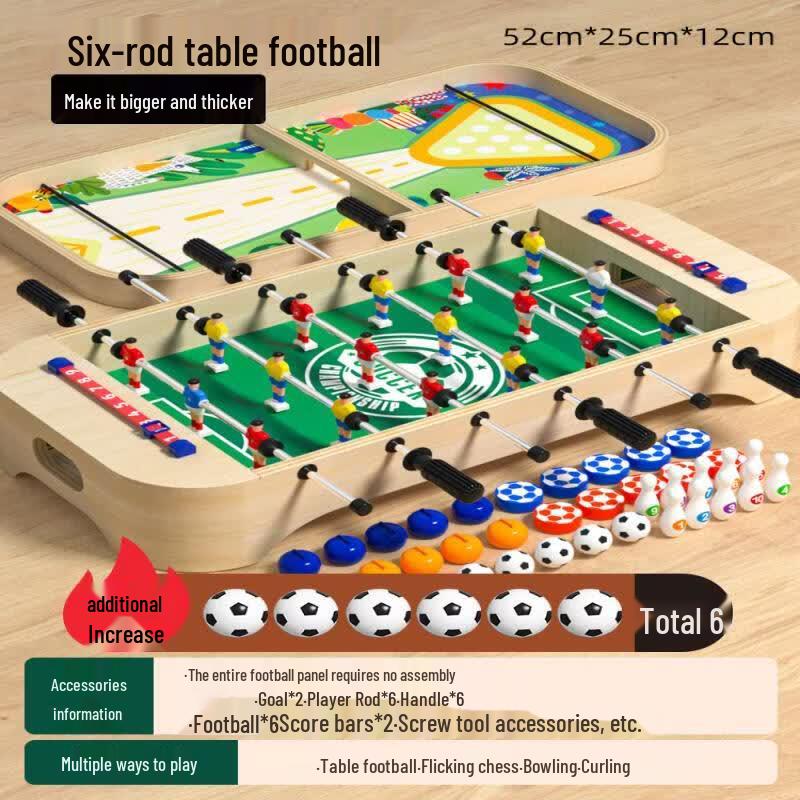 Mini Foosball Tabletop Game