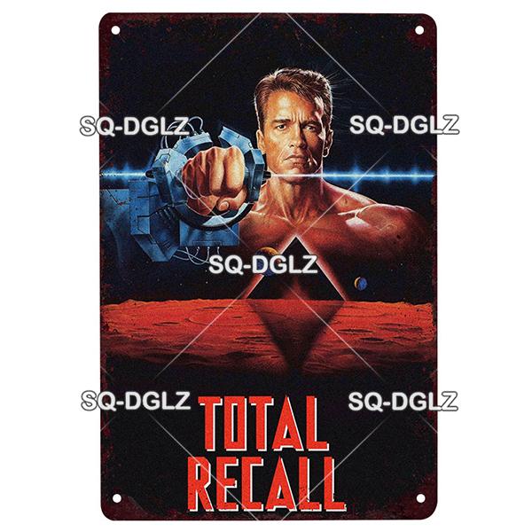 Movie Poster Metal Sign Metal Poster Tin Sign Plaque Metal Vintage Wall Decor for Bar Pub Club Man Cave Metal Signs(20x30cm)