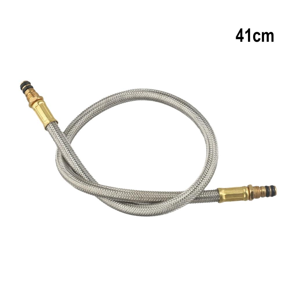 Furtun cu tub împletit de 35 50 cm pentru prelungirea rezervorului de gaz Potrivit pentru aragaz de camping