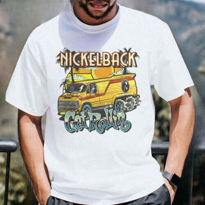 Nickelback Get Rollin’ Tour 2023 Nickelback Rock Band Tour Concert Unisex T-Shirt