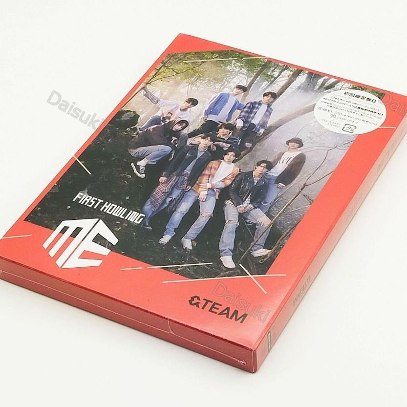 &TEAM First Howling : ME First Limited Edition Type B CD + Photo Book + Card
