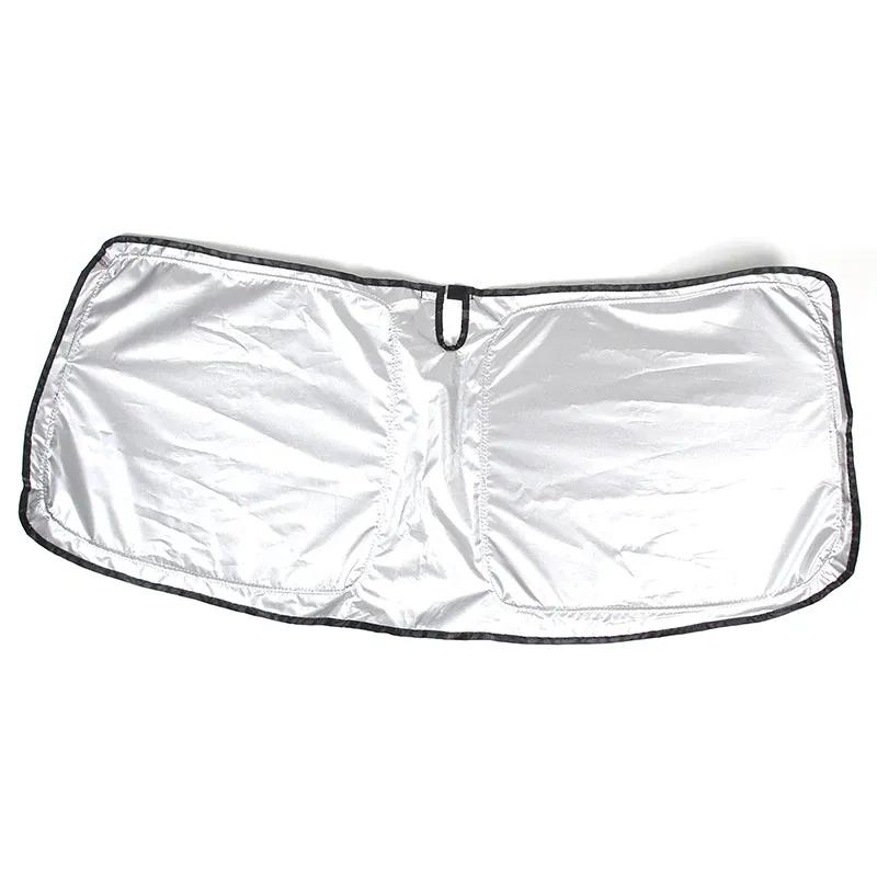 For Toyota Supra GR MK5 A90 - Cloth Silver Car Front Glass Sunshade Sunshade Car Accessories