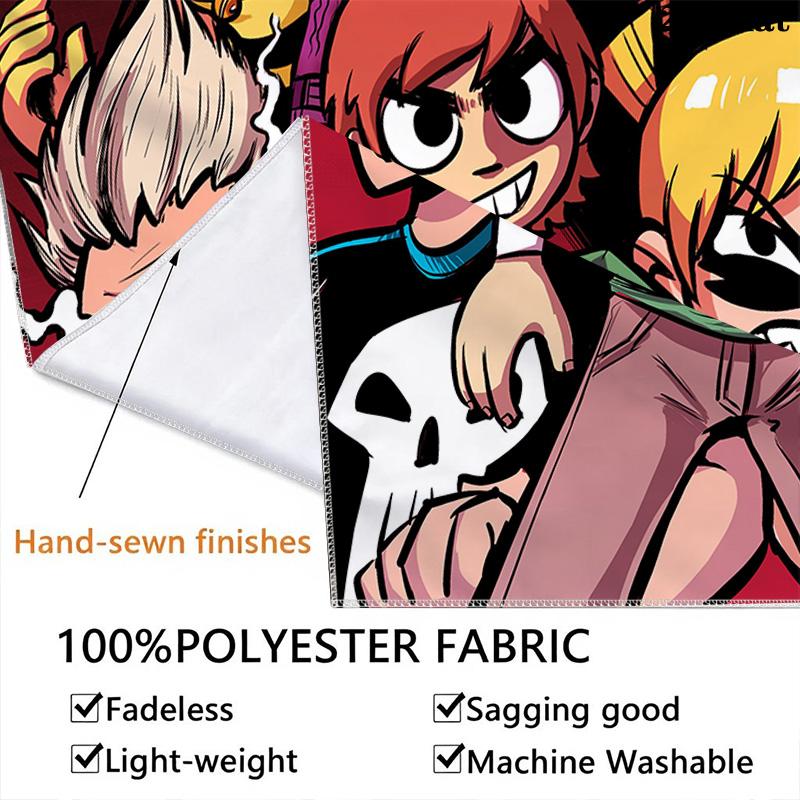 Scott Pilgrim Pattern Home Decor Tapestry, Wall Hanging, Decorative RV Wall Cloth.SGT0917186
