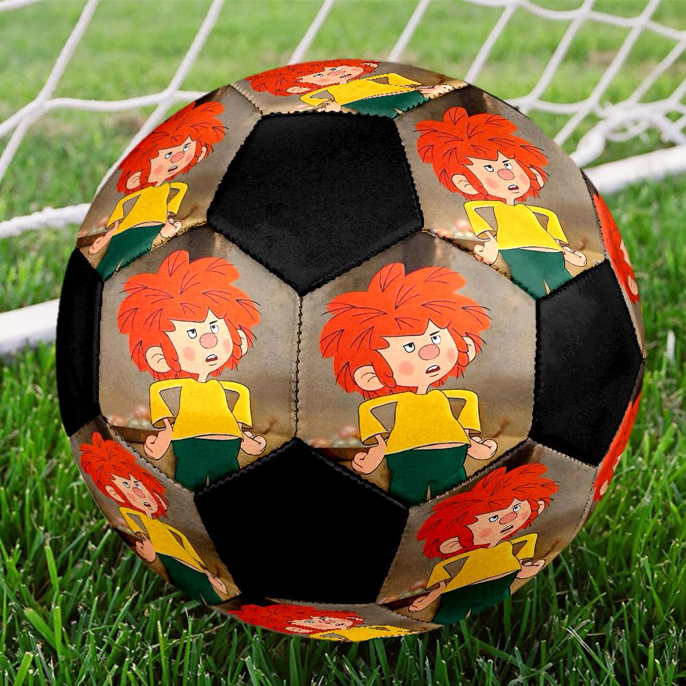 Meister Eder Indoor Soccer Ball Colorful Machine Stitched PVC Size 5 Team Training Competition Ready Durable High-Bounce Cool Sports Gift