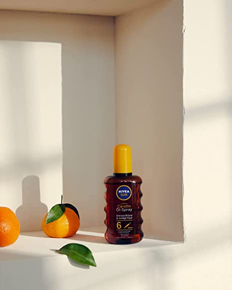 Nivea Sun Intense Bronze SPF6 Carotene Sunscreen Spray