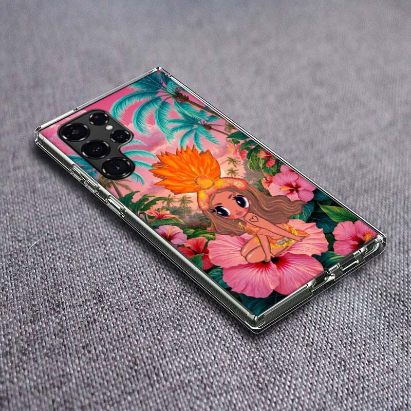 K-Karol G Tropicoqueta Phone Case For Samsung Galaxy S24 S23 S21 S20 FE S22 S26 Ultra S25 Edge S10 Plus Cover Clear TPU Capa She
