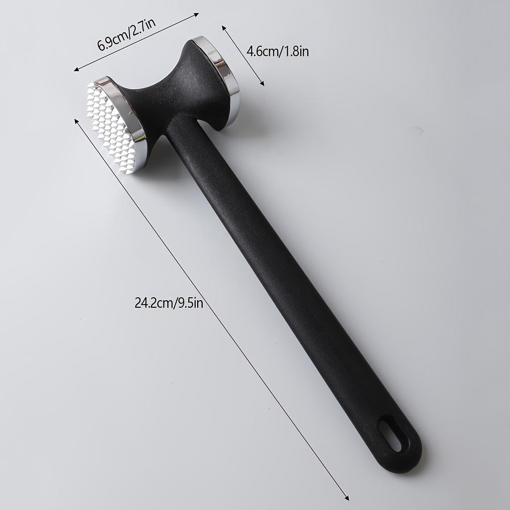 1 Stück, Fleischklopfer, Fleischhammer aus Zinklegierung, Kochgerät, Küchenhelfer, Küchenzubehör