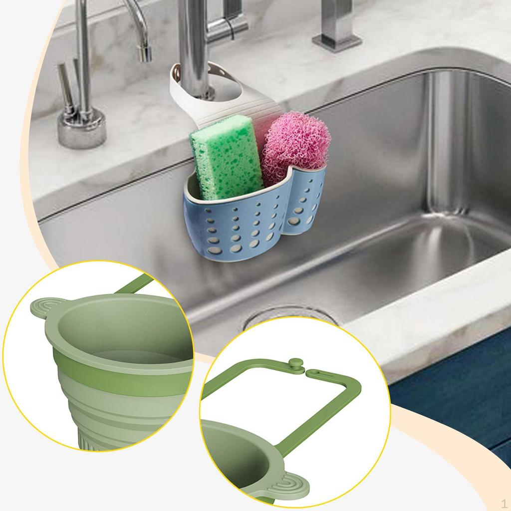 Food Waste Catcher ,Hanging Sink Strainer Colander, Home Quick Draining Kitchen Drain Basket