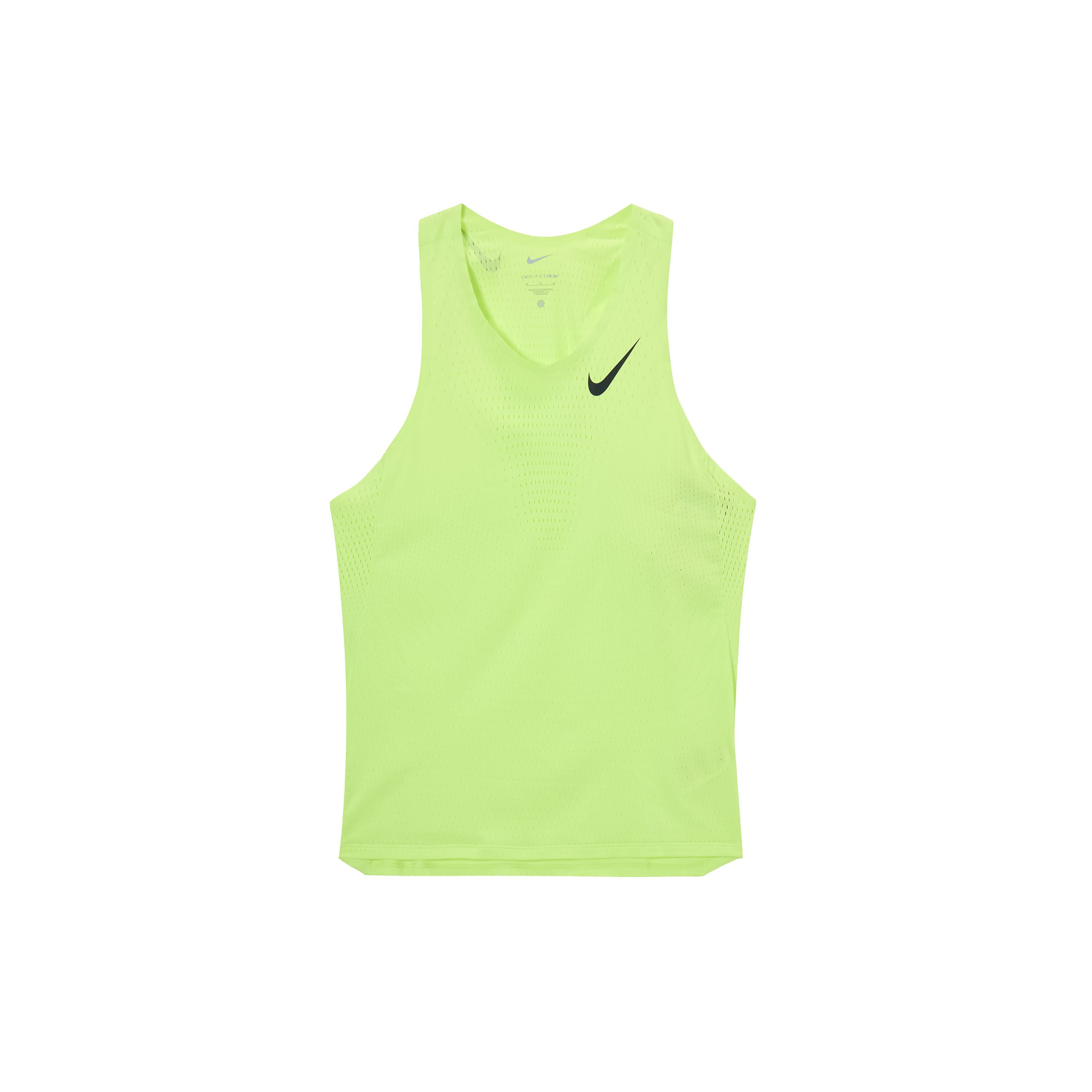 

Nike Aeroswift Dri-Fit Adv Solid Color Moisture-Wicking Breathable Minimalist Fashion Versatile Comfortable Tank Top Men Tops FN4232736 2XL
