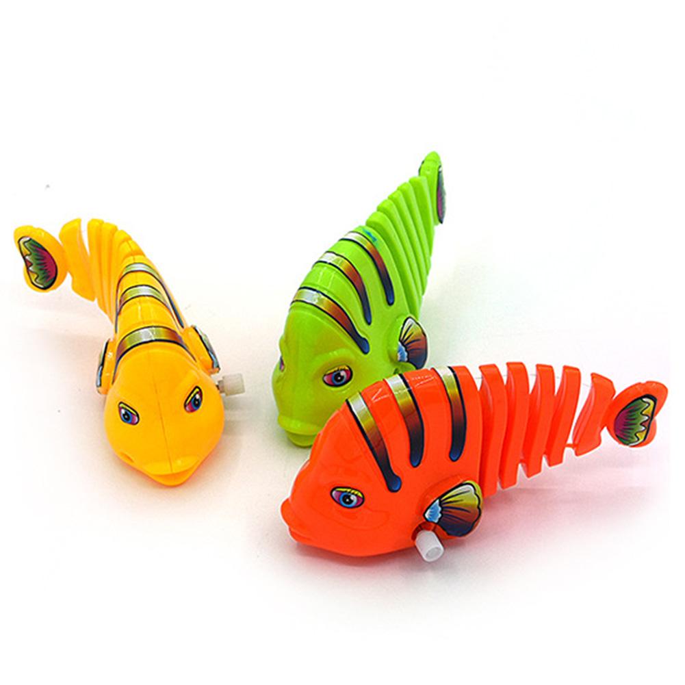 Clockwork Swinging Cartoon Fish Toys For Cat Portable Interactive Teasing Cat Toy Pet Cat Supplies