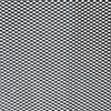 Auto Kühlergrill Gitterblech Schwarz Lackiert Aluminiumlegierung Kühlergrill Gitterrolle Automobil Kühlergrilleinsatz Stoßstange Rautenloch Schwarz