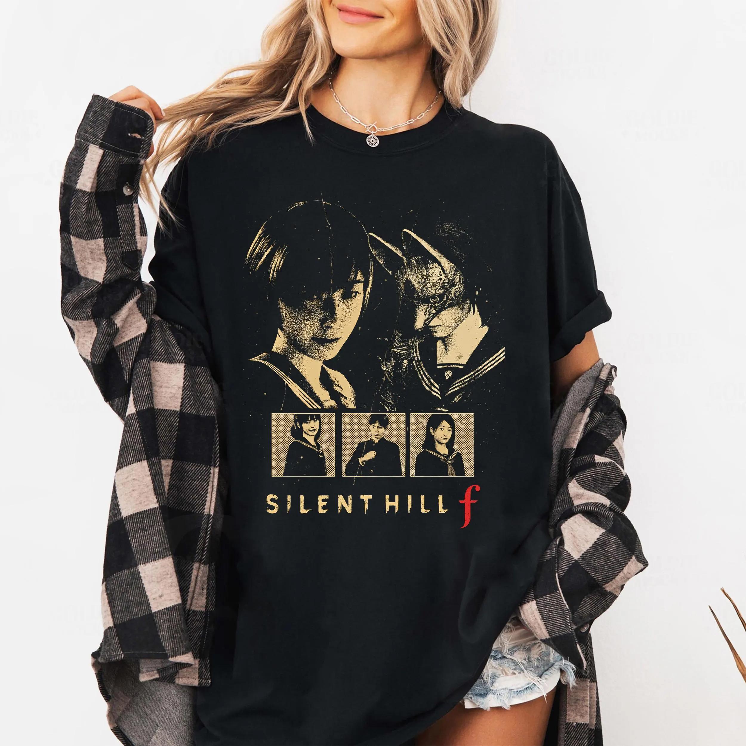 90s Pirated Style Silent Hill 2 Triangle Head Konami Horror Game Silent Hill Fans Unisex and FeUnisex Gifts S