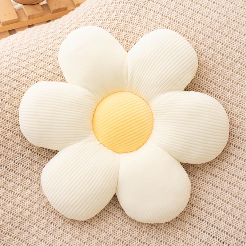 35CM Colorful Flowers Plush Pillow Plant Petal Cushion Stuffed Toys Home Decoration Gifts