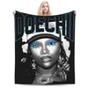 Doechii Rapper Blankets Velvet Printed  Breathable Ultra-Soft Throw Blanket for Home Travel Plush Thin Quilt