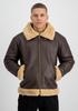 Зимняя куртка Alpha Industries B3 FL Jacket (143106) B-3 Faux Leather Vintage (143106-250) коричневый