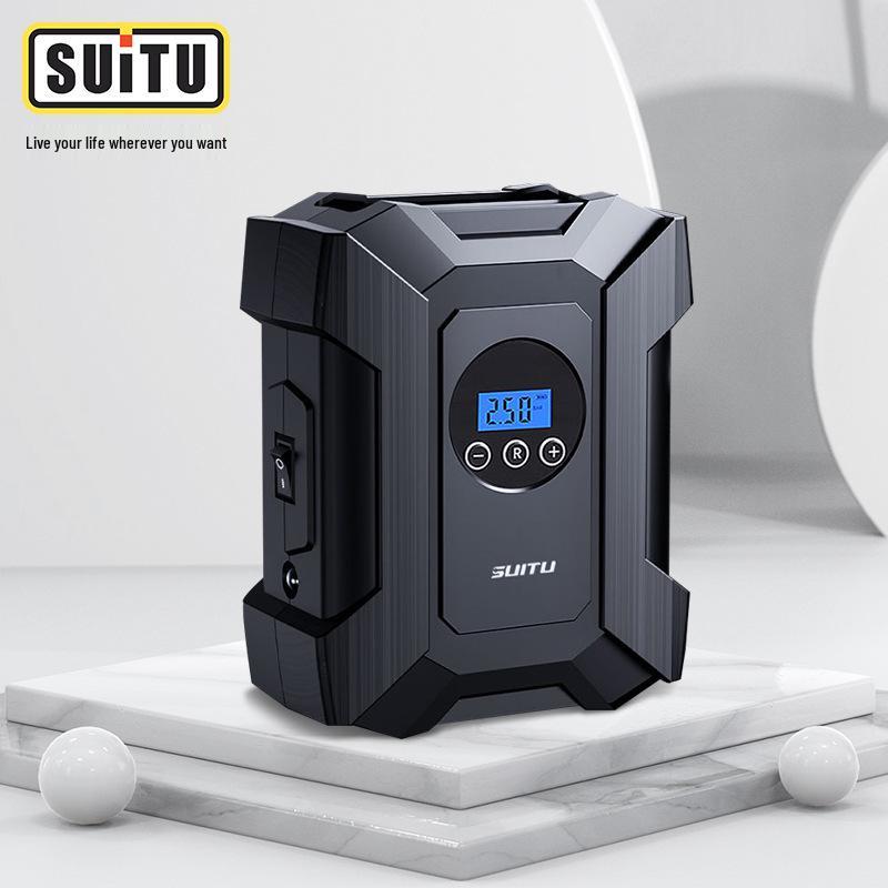 Portable 12V Multifunctional Electric Car Tire Inflator