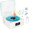 Retro Vinyl Record Player White Noise Bluetooth Turntable Speaker Portable Stereo Sleep Aid Wireless Surround Sound System