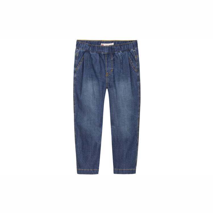 Levis Тканевые твиловые джинсы Повседневные длинные брюки Детский низ Темно-синий LV2422181GS-001 XL