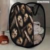 1Pcs Halloween Series 3 Pop-Up Laundry Hamper Expandable Mesh Hamper Basket for Room Bedroom Bathroom Organization Contemporary Storage
