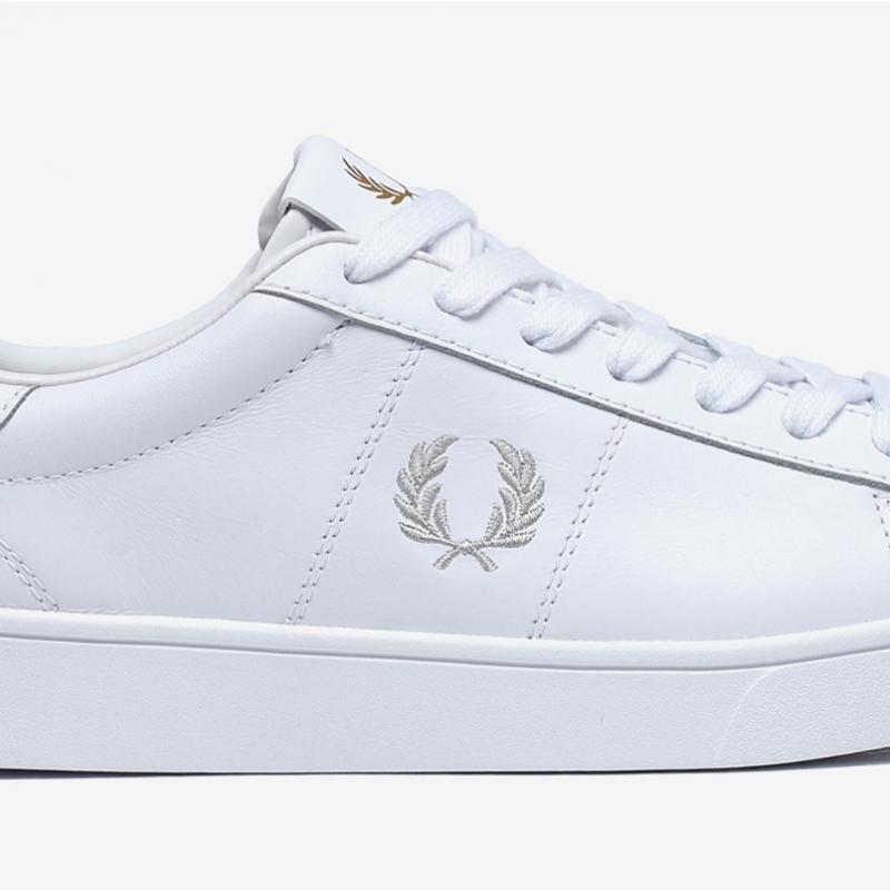 Fred Perry Unisex Sneakers New Spencer Leather  Nv