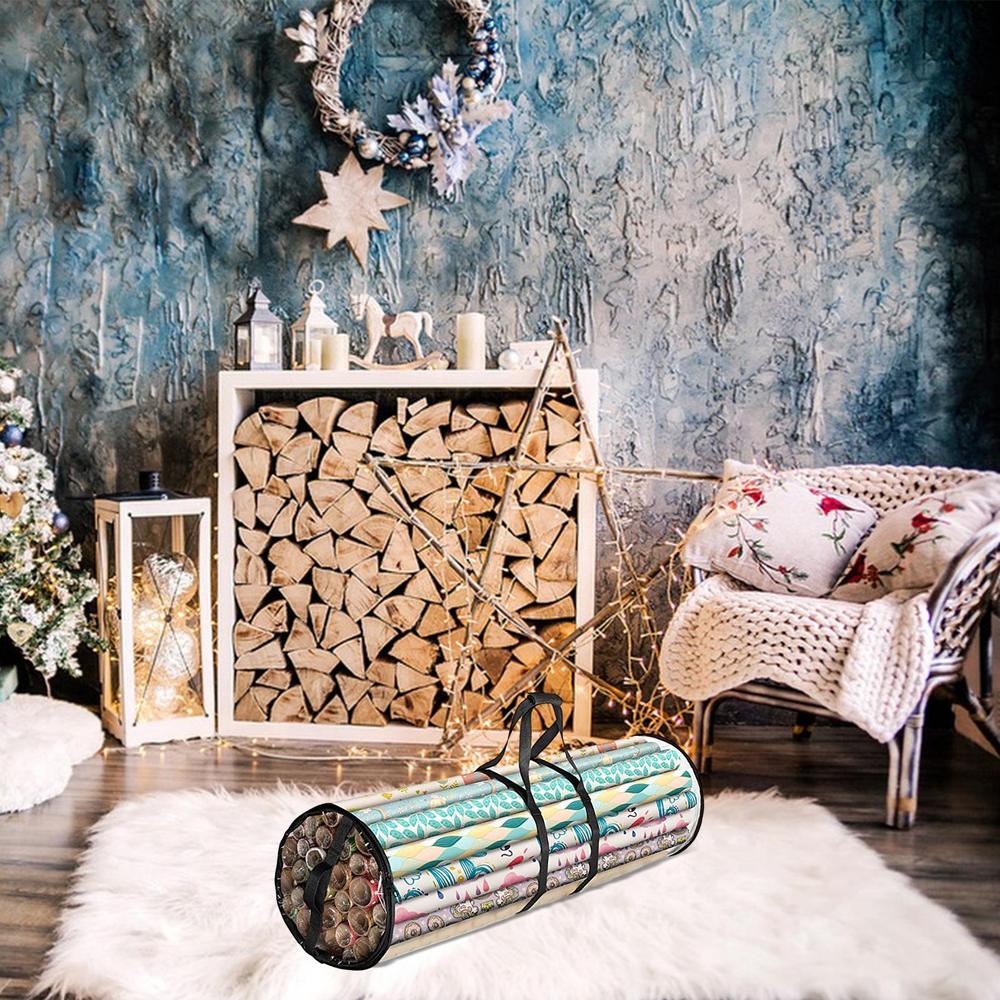 Wrapping Paper Organizer Carrying Gift Wrap Station Craft Roll Organizer Carrying Gift Wrap Station Underbed Storage For 39 Inch