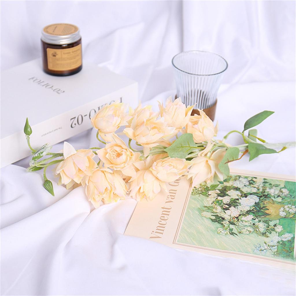 Mother's Day Gifts Artificial Flowers Wedding Flowers Silk Flowers With Stems Fake Cake Flowers