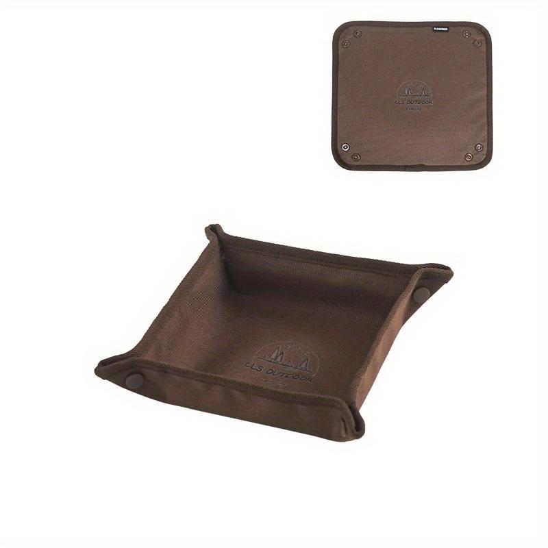 

1pc Portable Camping Organizer Tray - Compact Home and Travel Storage Box for Clutter-Free Camping M