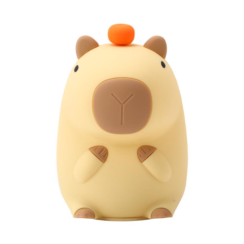 Cute Dinosaur LED Night Light - Silicone Tap Light & Creative Birthday Gift for Kids