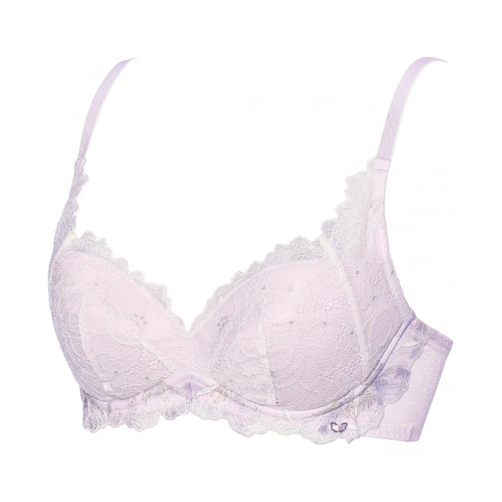Angel Bra Magical Firmness 606 Bra M021 Size E80 [Triumph] Non-Wired (Purple)