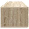 Wall Mounted TV Cabinet In Sonoma Oak 98 X 41 X 30 Cm