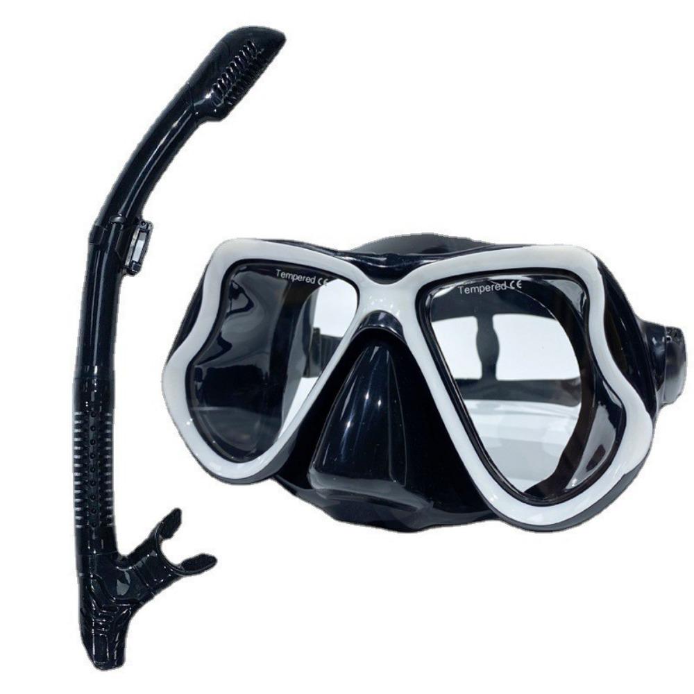 Diving Goggles Set, High-gloss Frame.