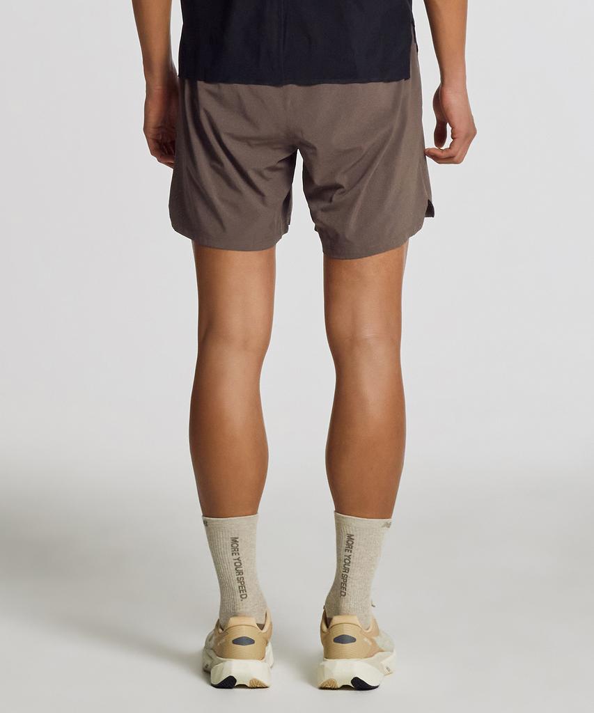 Nyuballanseu Nbnvg26221 / Men 2In1 Rc Shorts 7 Inch (Brown)