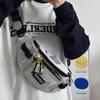 Japanese Workwear Style Messenger Bag: Versatile Men's Waist, Shoulder, & Chest Bag for Sport, Cycling & Casual Use