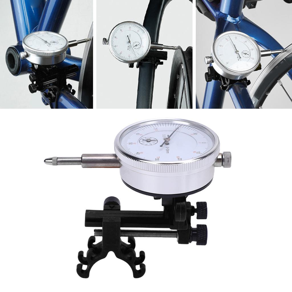 Fahrradspeichenspannungsmesser Einfacher und intuitiver multifunktionaler Fahrradlaufrad-Ausrichtungsmesser