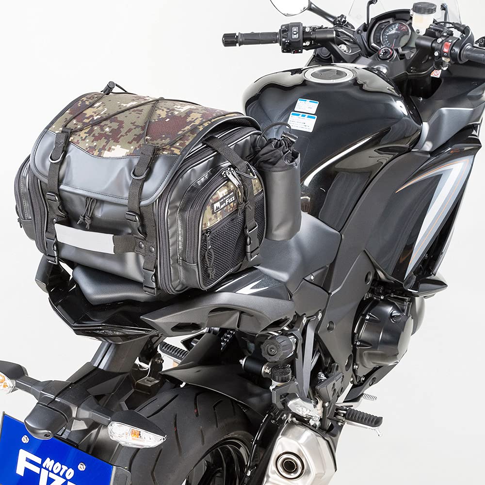 TANAX MOTOFIZZ Mini Field Seat Bag Capacity (Digital Camo) 19-27L MFK-251C
