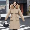 Thickened Winter Jacket Detachable Liner Parker Coat with Three Wearing Styles