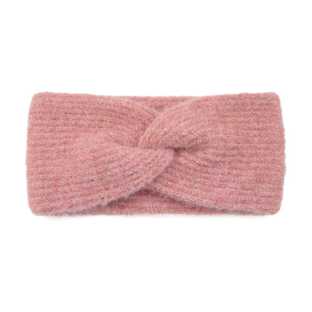 New Wide Cross Knitted Headbands For Woman Winter Solid Warm Hairband Elastic Ear Protection Headwear Girls Hair Accessories