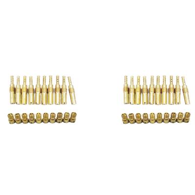 20 Pcs Carburetor Main Jet Kit & 20 Pcs Slow/Pilot Jet PWK Keihin CVK PWM KSR Bi-Carburetor