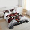 Harry Kane England Red Jersey Bedding set (1 duvet cover, 2 pillowcases, duvet not included), Soccer Star Portrait Art Print