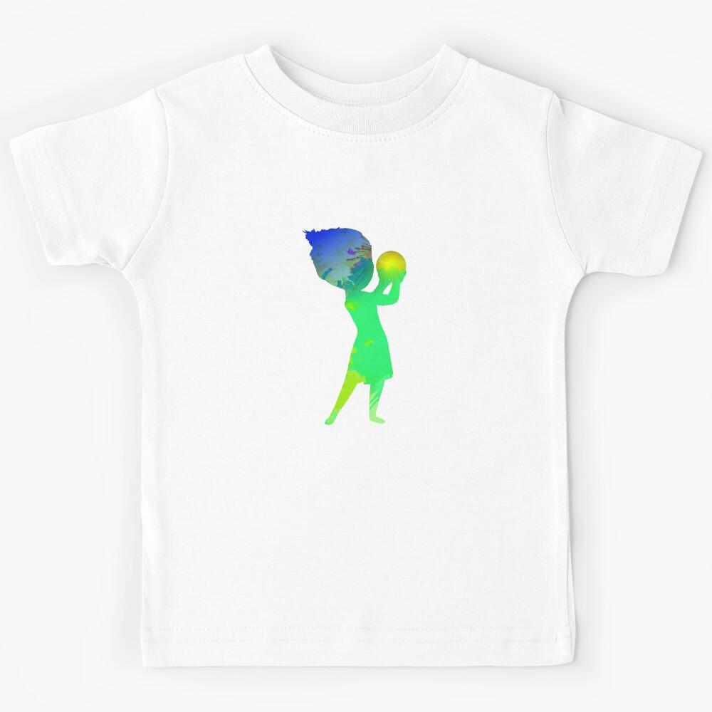 Emotion Inspired Silhouette Kids T-Shirt 140