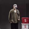 Retro Moss Green V-neck Loose Sweater for Men - Korean Style