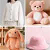 50x50cm 5mm Soft Breathable Elastic Faux Fur Fabric for Sewing Plush Toy Doll Scarf Hat Decorative Cloth Handmade DIY Fabrics