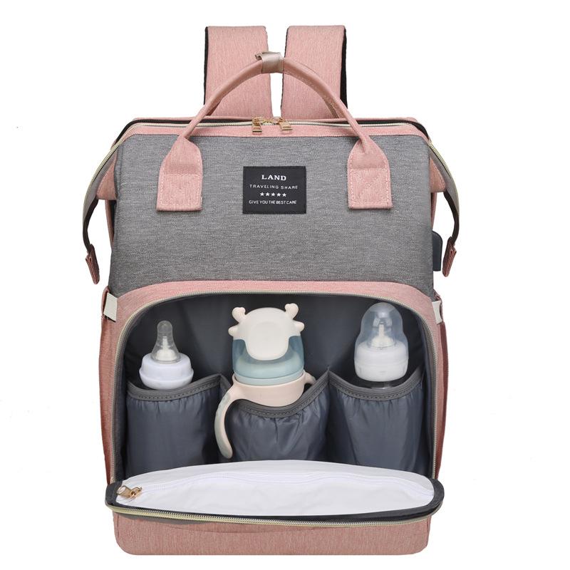 Multifunctional Maternity & Baby Bag: Large Capacity Stroller Hanging Bag for Moms