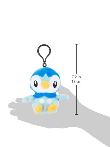 Takara Tomy Arts Pokémon Sound Plush Toy, Pokémon Piplup, Approximately 18cm Tall