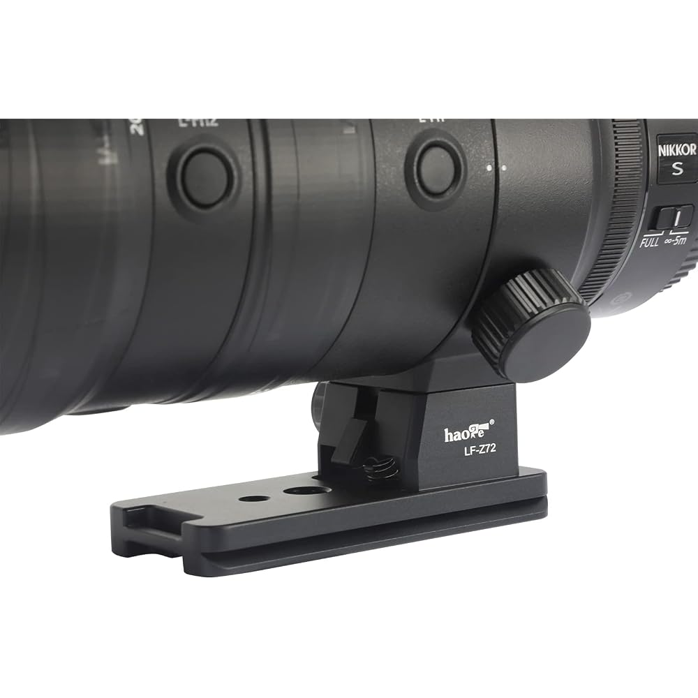 Haoge LF-Z72 Lens Replacement Foot for Nikon NIKKOR Z 70-200mm f/2.8 VR S Z 100-400MM Lenses (Z-Mount) Tripod Mount Ring Arca-Swiss Type Quick Release