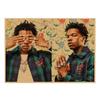 DaBaby Rap Hip Hop Kraft Paper Poster for Cafe or Bar Decor